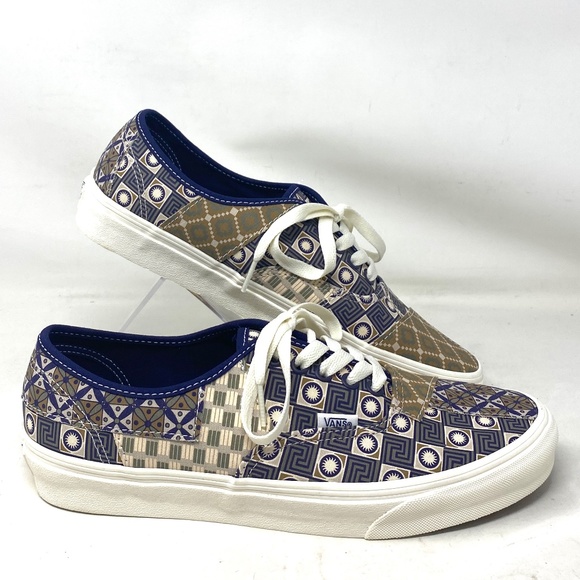 VANS Geo Trek Authentic Patchwork Casual Men's Canvas Multi Shoe Low VN0A7Q4ONVY - Picture 2 of 10